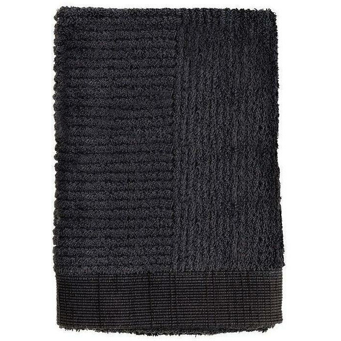 Zone Denmark Klassieke handdoek 70x50 cm, zwart