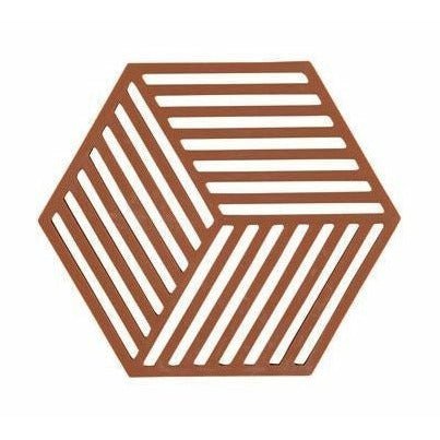 Zone Danmörk Hexagon Coaster, terracotta
