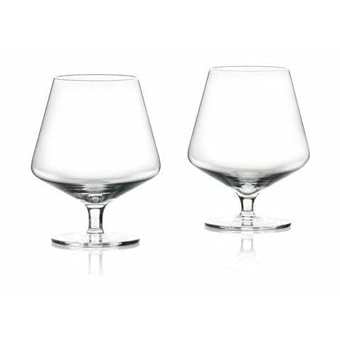 Zone Denmark Rocks Cognac Glass 45 Cl, Set Of 2, Clear