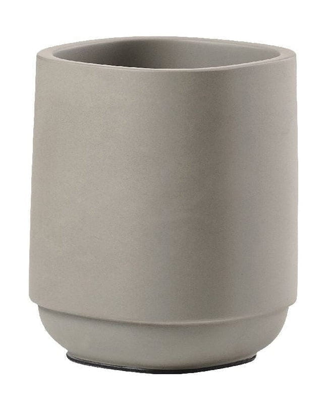 Zone Denmark Time Toothbrush Cup, Concrete Paints