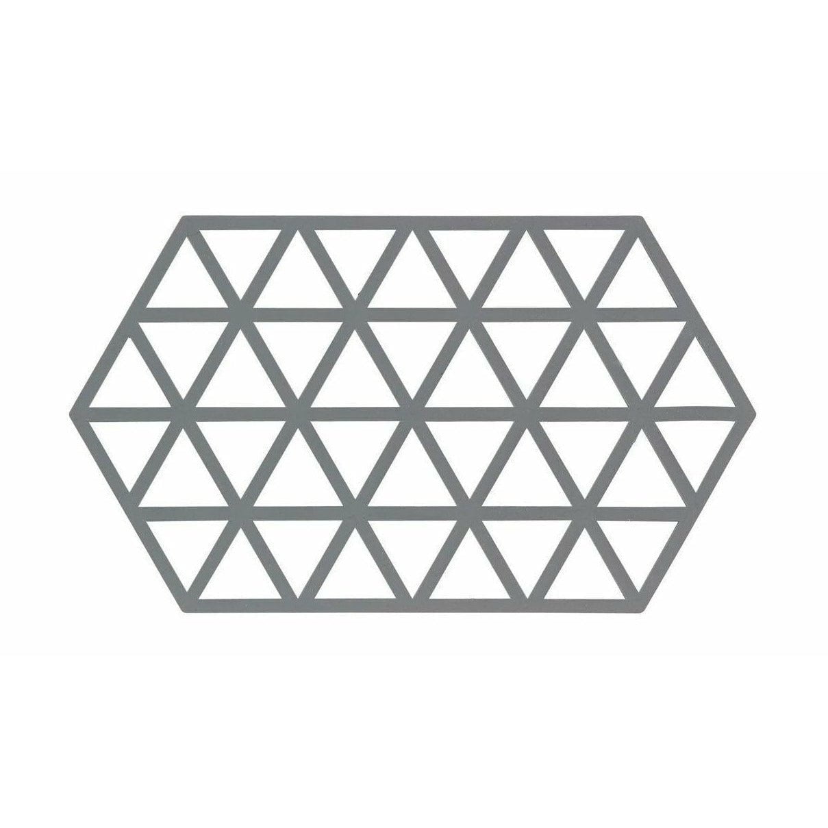 Zone Danmark Triangles Coaster 24 x14 cm, kjølig grå