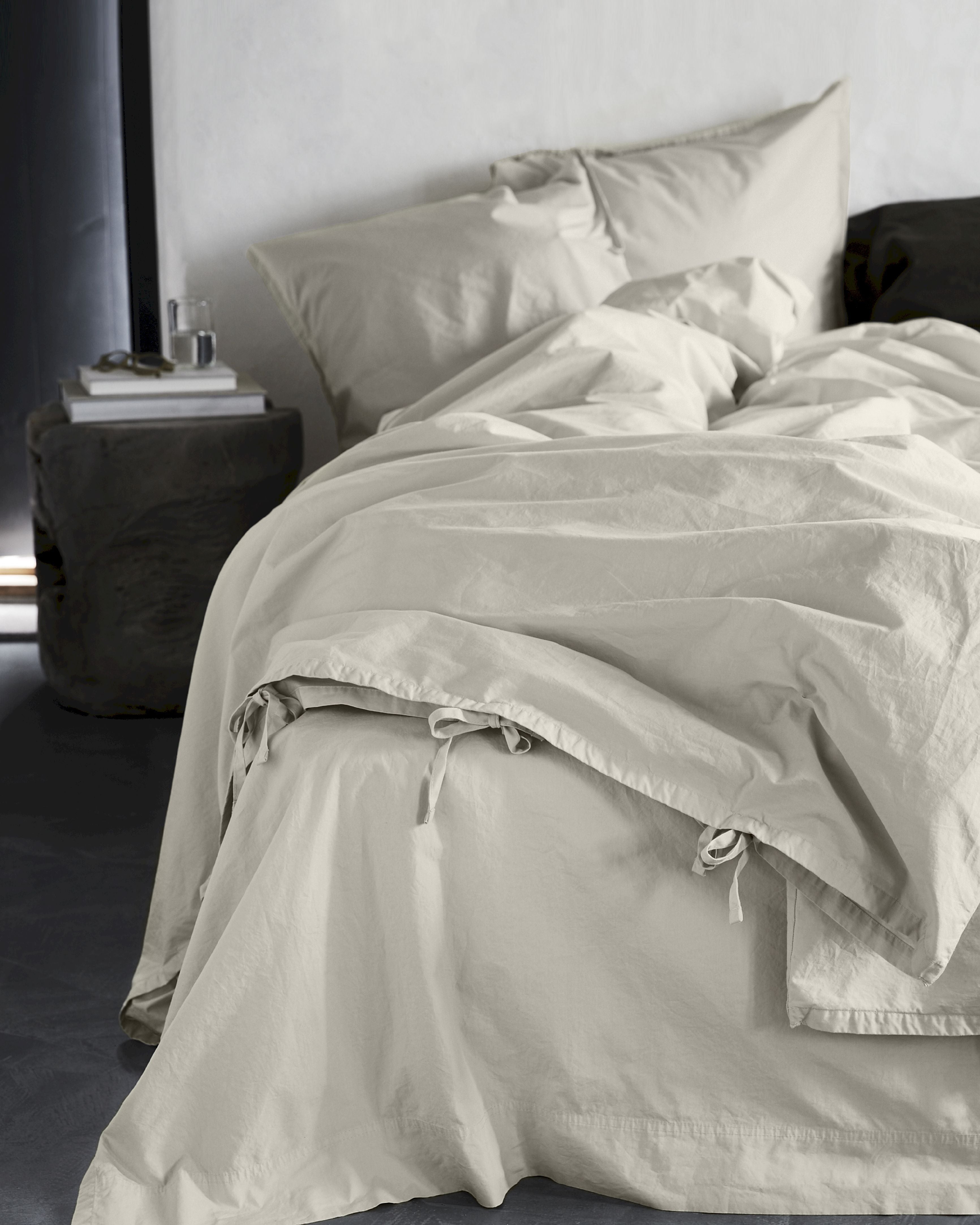 By Nord Ingrid Bed Linen Set 200x135 Cm, Shell