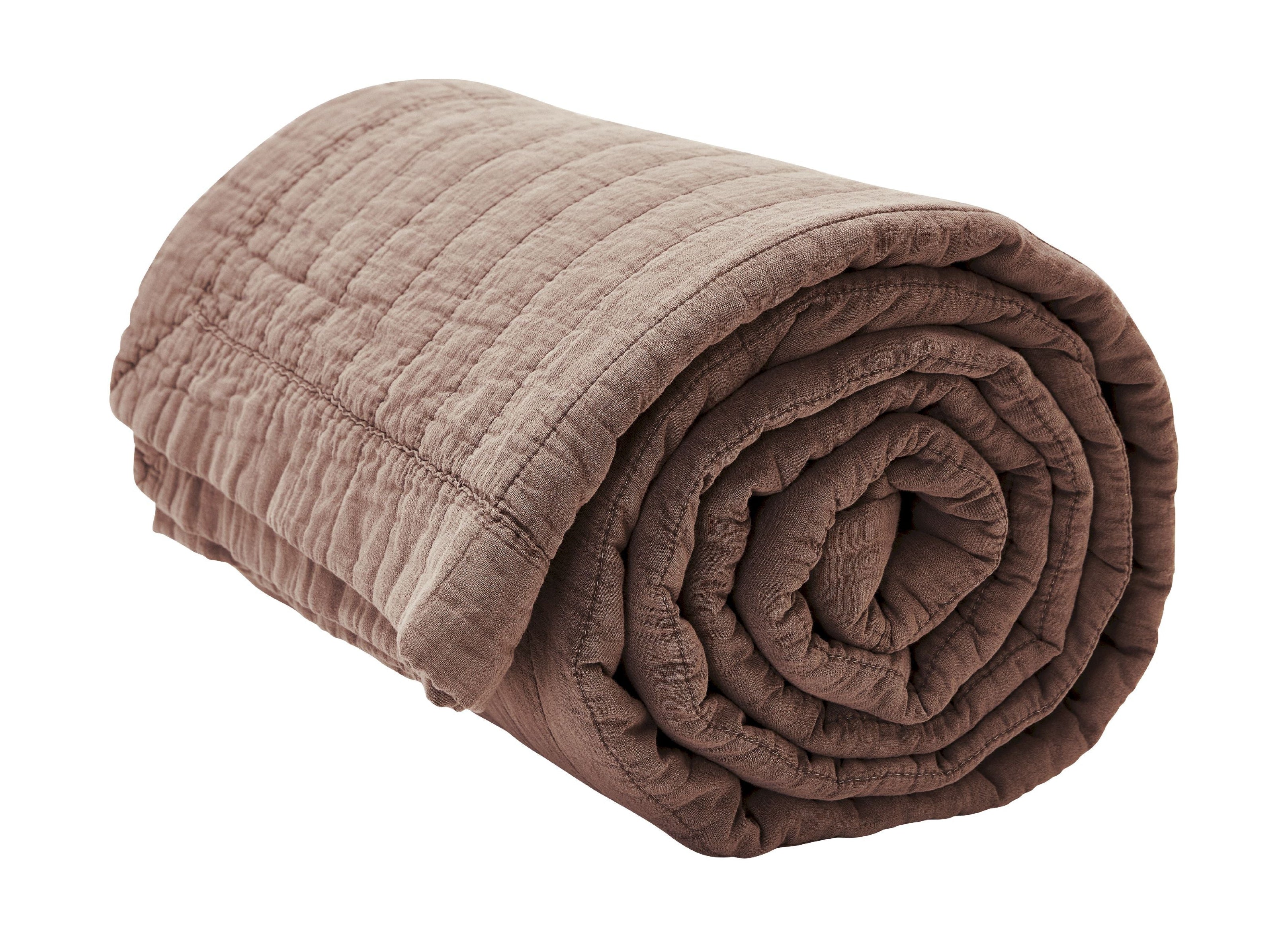 By Nord Magnhild Quilted Bedspread 280 X160 Cm, Berry