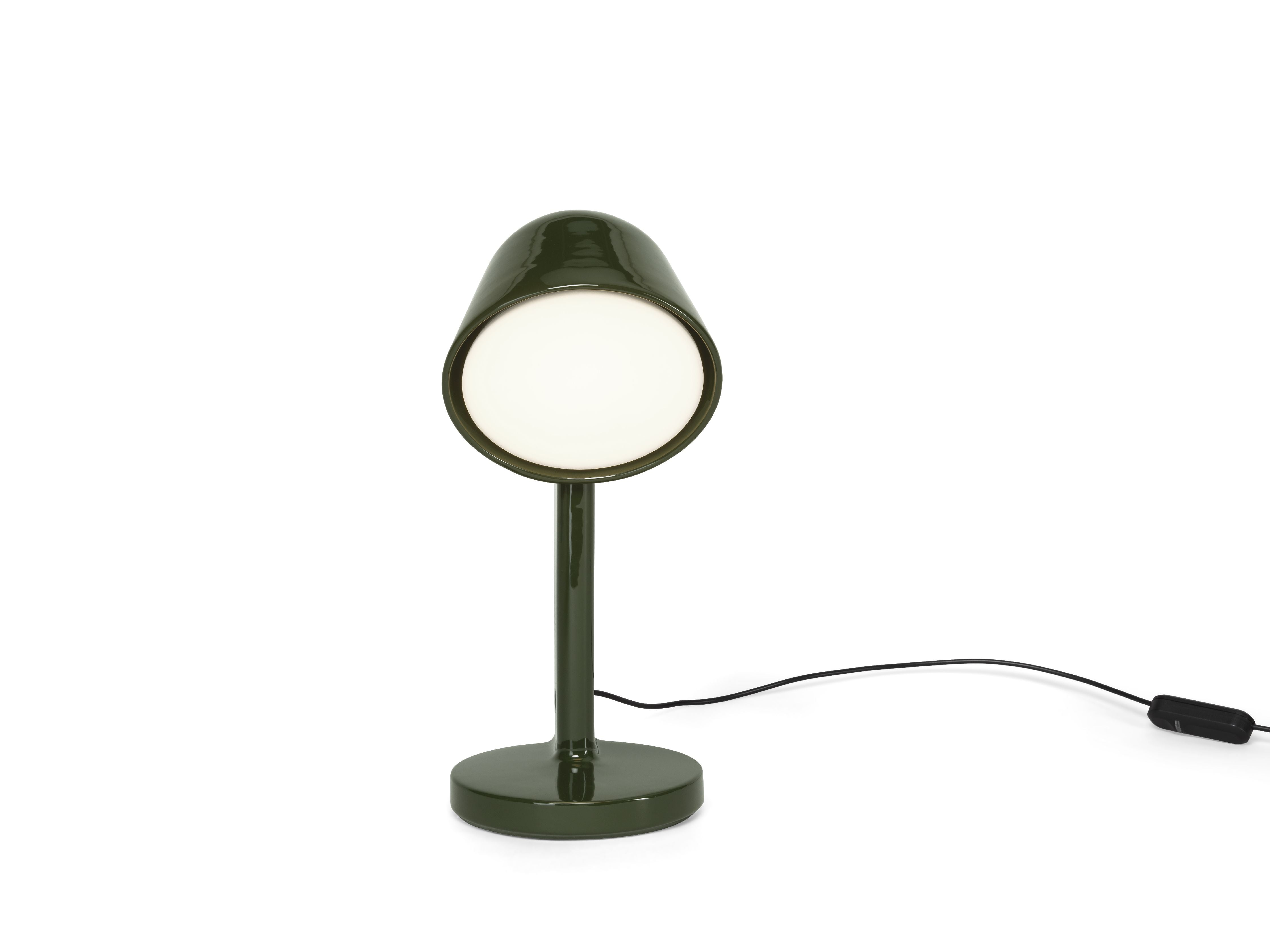 Flos Lampe de table de la Céramique vers le bas, Green Moss