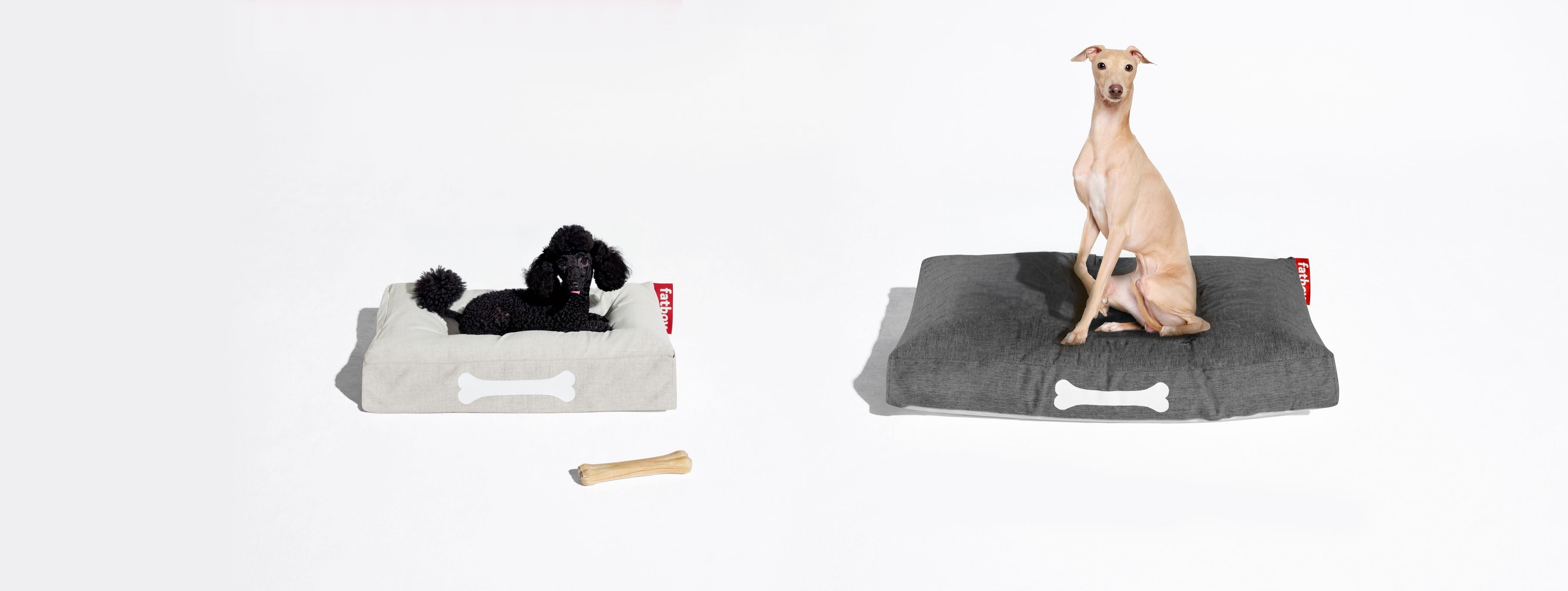 Fatboy Doggielounge olefin dogbed groot, dondergrijs