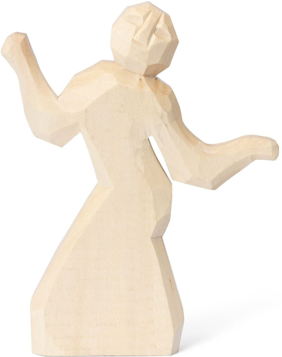 Ferm Living Figurine sculptée à la main Anna, naturel