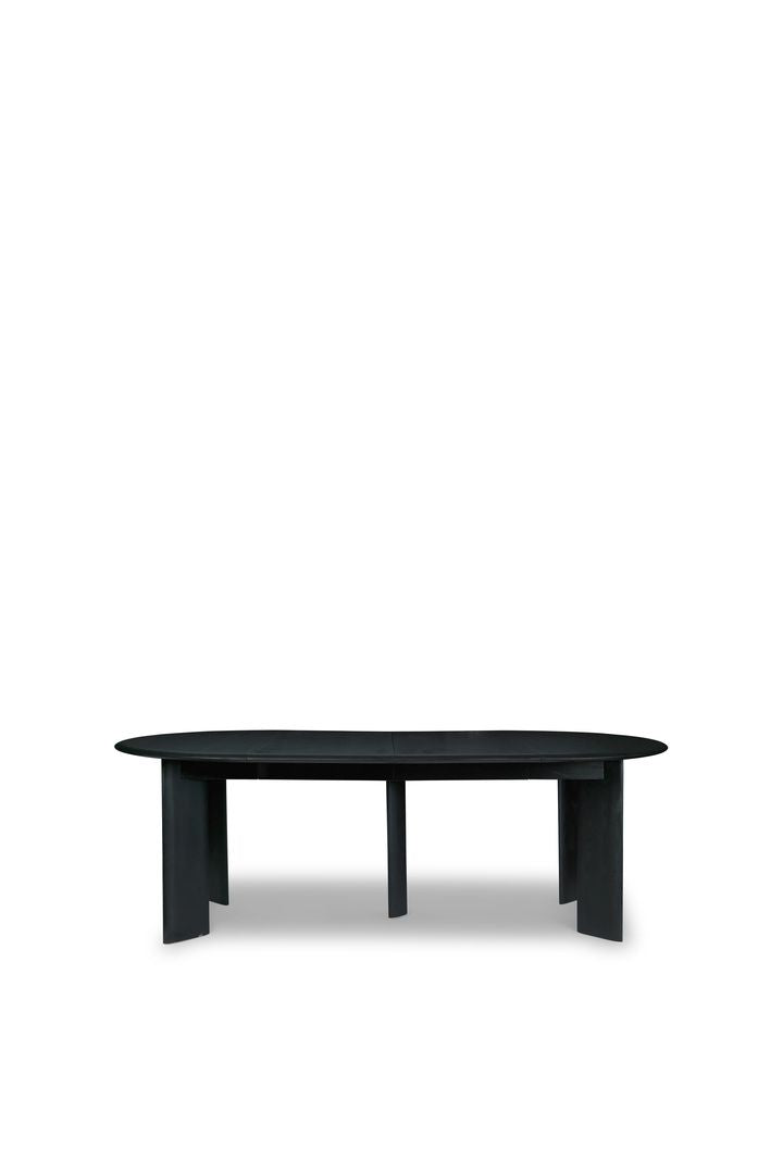 Ferm Living Extension de la table biseautée. X2, hêtre huilé noir