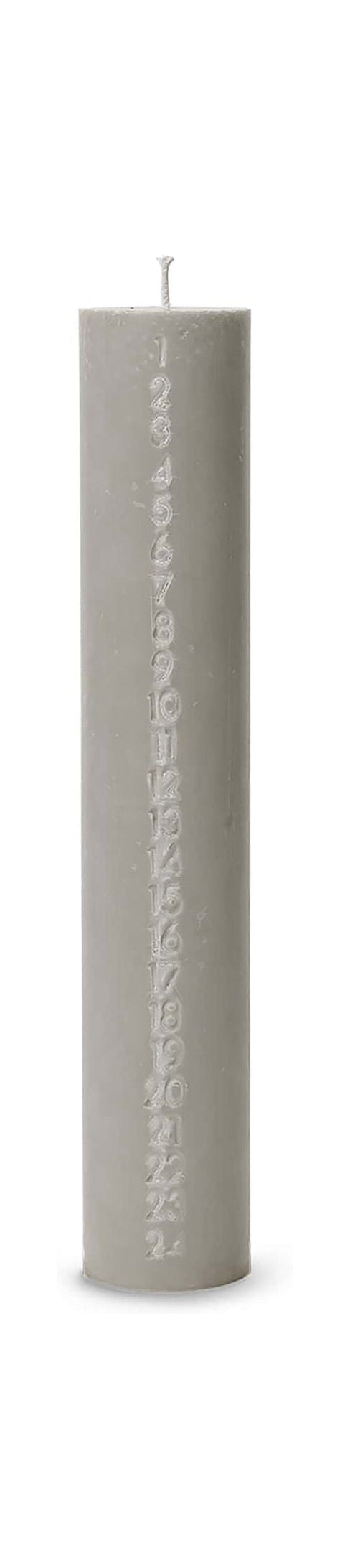 Ferm Living Pure Avvent Candle, fossile Taupe