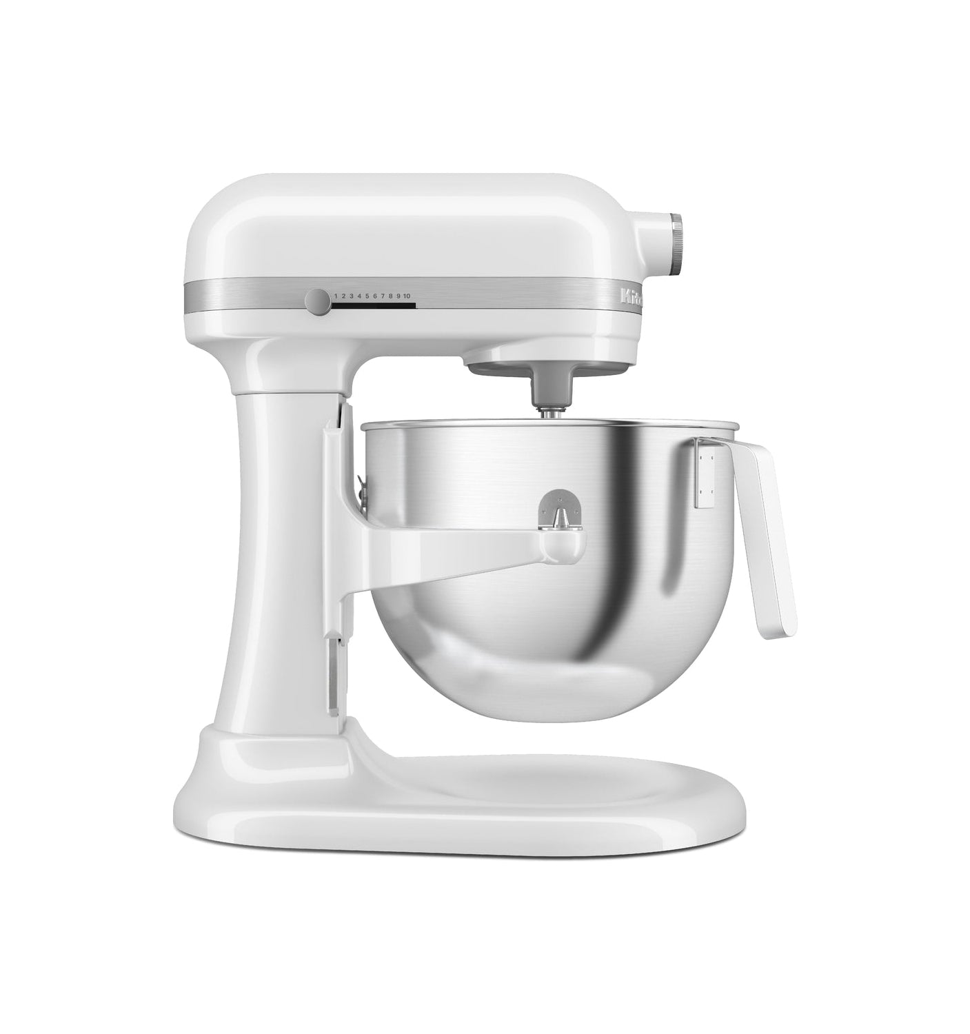 厨房援助重型碗升降机搅拌机6.6 L，白色